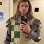 Jonathan Bennett Instagram - Meet Sir Robin. Playing this character, so far has been such a healing journey for my life. Sure he’s the knight that’s afraid to fight, but he’s also the knight who loves music and dancing and most of all MUSICAL THEATER! For the first 15 years or so of my career I had to hide who I was, I had to walk into auditions and on sets and be the “straight hot guy” for the TV show or movie audition. Hide the thing I loved most in the world (musical theater) because if they knew I was listening to Wicked on the drive here, the producers might think I was gay, and then I won’t get the job. 8 nights a week, I stand on a Broadway stage at the St James theater and sing a song at the top of my lungs about how beautiful and magical BROADWAY is. This is so incredibly special and healing for my younger self, I feel like I’ve finally come home. There’s no place like home. Come see @spamalotbway I’m in the show through April 21st!