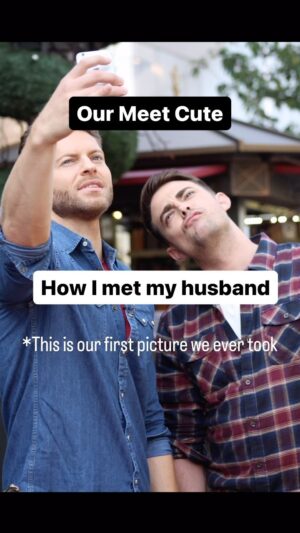 Jonathan Bennett Instagram - 7 years ago a former Chippendale interviewed an aging teen heartthrob on the set of a show that no longer exists and my life was changed for ever. I’m so glad you let @reebsicle convince you to go interview the hot guy from Mean Girls so she could get a picture for October 3rd and I’m so glad that I saw you and felt instantly at home. You are my home and have been from the day we took these photos. I’m so glad you instantly realized how incredibly hilarious and charming and funny I am. (Gulp) I love you happy anniversary my handsome husband!
