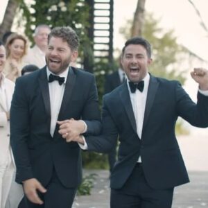 Jonathan Bennett Instagram - Two years ago today, we became Bennett Vaughan. Two years ago today, I married my best friend. Two years ago today, we were surrounded by the people we love the most to celebrate. Two years ago today, I became the luckiest man alive. People ask what has changed since getting married? The answer, is everything. The world became brighter. I didn’t know it was possible to feel this loved and supported. Happy Year 2 @jaymesv - and we are just getting started…