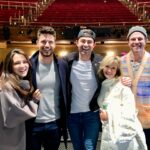Jonathan Bennett Instagram - The Amell Fam has entered Camelot! What a special night to have the entire fam here to celebrate my Broadway debut in @spamalotbway while we also got to celebrate the release of one of my best friend’s @robbieamell & @stephenamell’s new movie Code 8 : Part 2 on @netflix. This was a moment in time we will never forget, we feel like the luckiest people alive. (And yes I saw you @italiaricci wiping proud mama tears during the show, but that’s what makes life so beautiful. And your makeup still looked flawless- just kidding you don’t even need make up cuz you’re so pretty) Love all these beautiful people so much. I feel so grateful.