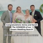 Jonathan Bennett Instagram – Presented by @maybelline Congratulations to the winners of our Dream Wedding Contest at @unico2087 . Your love is inspiring and we are honored to have shared your special day with you. #maybellinepartner