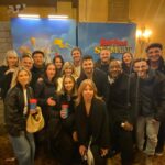 Jonathan Bennett Instagram - The Amell Fam has entered Camelot! What a special night to have the entire fam here to celebrate my Broadway debut in @spamalotbway while we also got to celebrate the release of one of my best friend’s @robbieamell & @stephenamell’s new movie Code 8 : Part 2 on @netflix. This was a moment in time we will never forget, we feel like the luckiest people alive. (And yes I saw you @italiaricci wiping proud mama tears during the show, but that’s what makes life so beautiful. And your makeup still looked flawless- just kidding you don’t even need make up cuz you’re so pretty) Love all these beautiful people so much. I feel so grateful.