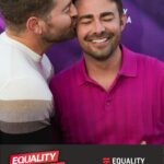 Jonathan Bennett Instagram - I’m a winner baby! It was so invigorating to be surrounded by the amazing tapestry of people at the Equality Awards last night for @eqca . Hearing about the work Equality California is doing for the LGBTQ community is humbling and inspiring. Thanks for this amazing honor of The Visibility Award, I don’t take it lightly. I know I was put on this earth to open the hearts and minds of people, through story telling. Visibility matters. I’m so inspired to keep pushing the needle forward by telling queer stories that people can relate to and be inspired by. And thanks to my ride or die @whatsupdanny for surprising me with the funniest heartfelt video during the show. You are my sis, sis. And thanks to my husband @jaymesv who puts up with my crazy brain of creativity when I wake up at 3 am and can get a story out of my brain, he lets me walk through the story beats and helps me flush it out so I can sleep. #teammate