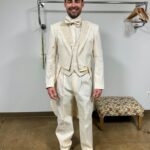 Jonathan Bennett Instagram – Fittings for @spamalotbway are in full swing! Swipe over for the reveal. Am I in Spamalot or am I coming after @jaymesv old gig? One week till show time! Get your tickets they are selling fast!