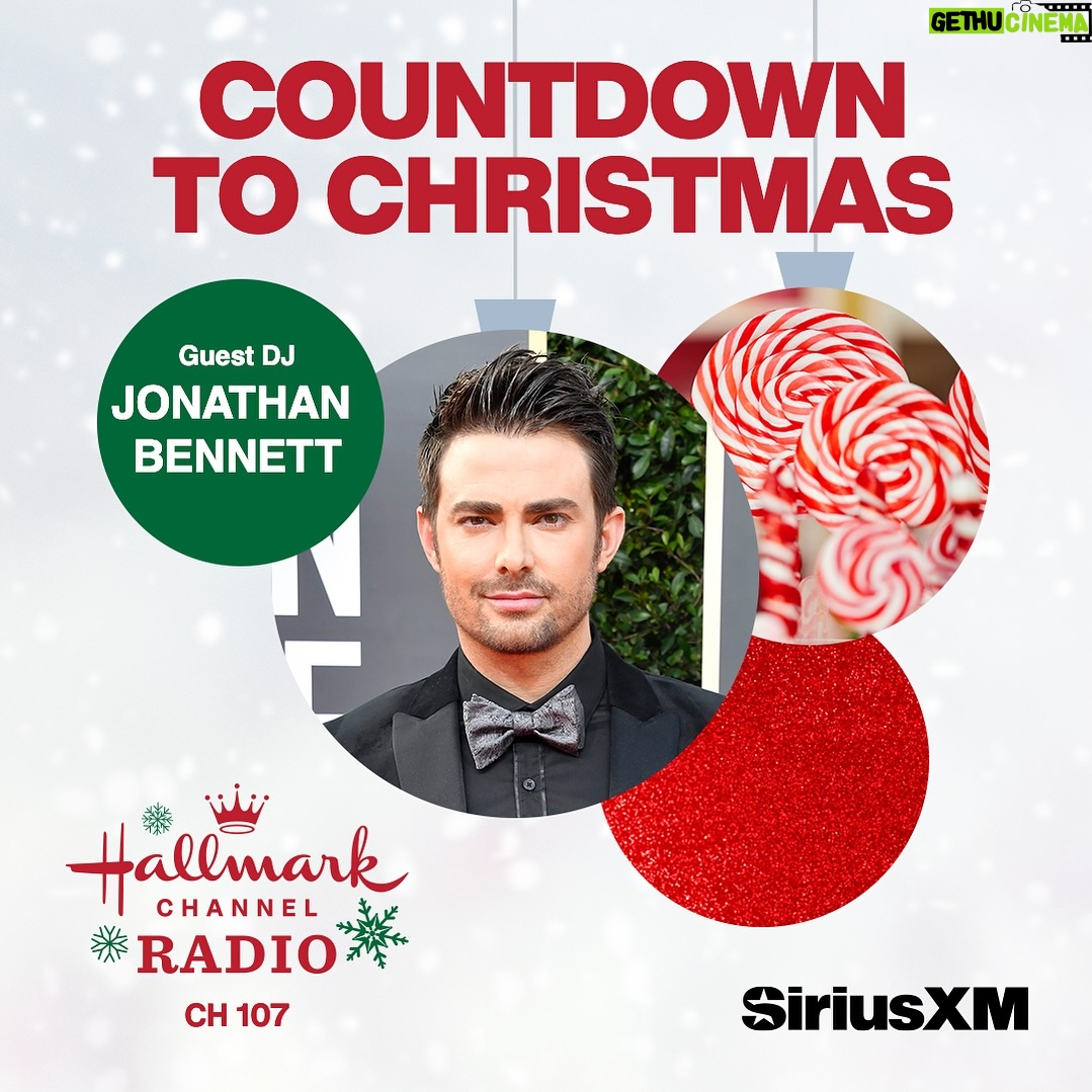 Jonathan Bennett Instagram - Join my Christmas show on @hallmarkchannel Radio on @siriusxm as I play my favorite Christmas songs and share some personal stories! Link in bio for the show!