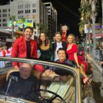 Jonathan Bennett Instagram – I’ve heard of taking the show on the road, but this is ridiculous. @hallmarkchannel #parade