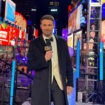 Jonathan Bennett Instagram - We are LIVE from the center of the Universe! Times Square New Years Eve 2024. Watch at tsq.org #balldrop