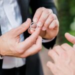 Jonathan Bennett Instagram - Celebrating #NationalFreedomToMarryDay with @kayjewelers, and celebrating the fact that we get to create our own traditions when it comes to our LGBTQ weddings. #KAYPartner We designed ‘Our Ring by Jaymes Jonathan’ to create our own tradition of having a ring we flipped at our ceremony. Worn with the diamonds facing out while engaged, then flipped when we said ‘I do’ to reveal the wedding band side with the diamonds facing you. Available at KAY.com 📸 @toddthephotographer