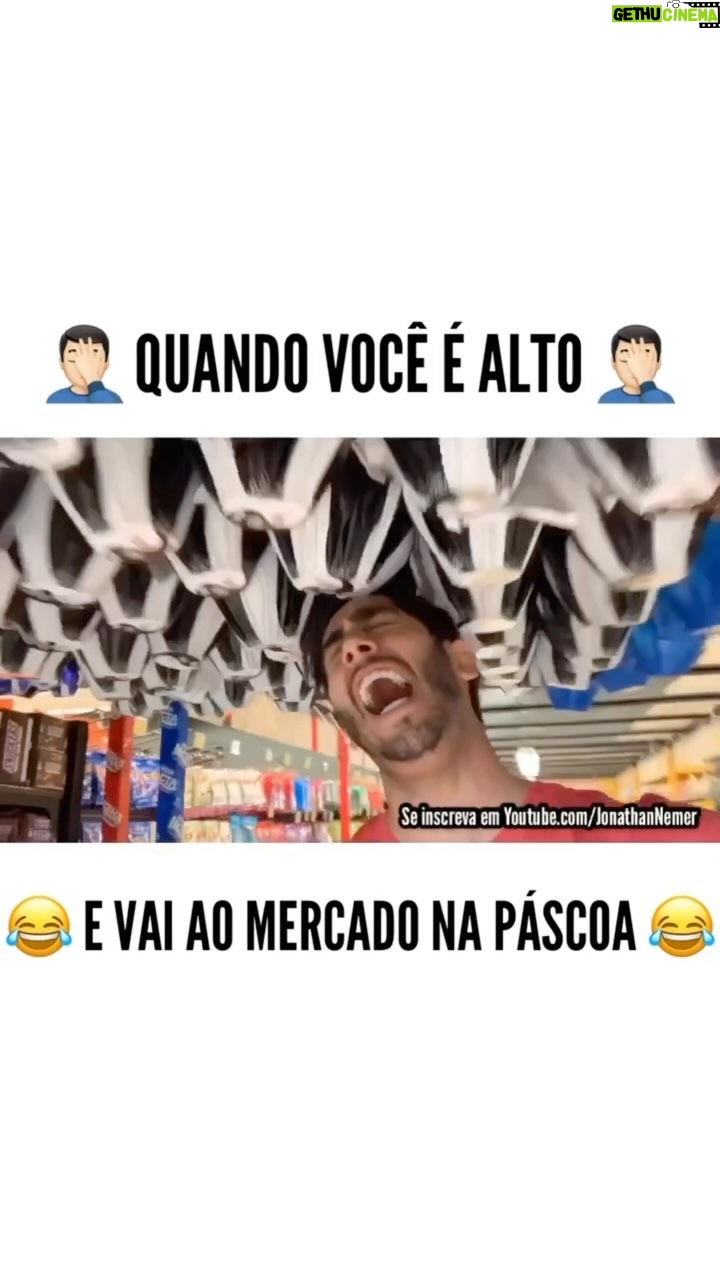Jonathan Nemer Instagram - Uns se esforçam pra alcançar os ovos… já outros, como eu, lembra com a testa que chegou a páscoa hahahhahaha sim, somos nós que quebramos os ovos… COM A CABEÇA 😂😂😂😂 Marquem os amigos altos PRÓXIMOS SHOWS: 15/04 Guarulhos/SP 16/04 Mogi das Cruzes/SP 17/04 Vitória/ES 18/04 Fortaleza/CE 20/04 Salvador/BA 22/04 Recife/PE 23/04 São Luis/MA 24/04 Campinas/SP 30/04 Lisboa/PORTUGAL 01/05 Porto/PORTUGAL 05/05 Dublin/IRLANDA 14/05 Ipatinga/MG 15/05 Governador Valadares/MG 16/05 Uberlândia/MG 17/05 Betim/MG 18/05 Belo Horizonte/MG 20/05 Mauá/SP 21/05 Santos/SP 22/05 Barueri/SP 12/06 Brasília/DF 13/06 Goiânia/GO 14/06 Jataí/GO 18/06 Araçatuba/SP 19/06 Rio de Janeiro/RJ 24/06 Londrina/PR 25/06 Maringá/PR 26/06 Ponta Grossa/PR 27/06 Curitiba/PR 03/07 Umuarama/PR 10/07 Rondonópolis/MT 11/07 Cuiabá/MT 12/07 Porto Velho/RO INGRESSOS: jonathannemer.com.br