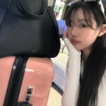 JooE Instagram - #광고 오랜만에 느끼는 힐링🪽 은은한 가을핑크 담은 19디그리 캐리어와 부드러운 가죽의 조지카 토드백 함께하니 더더 완벽✨🩷 #Tumi #Tumikr #TUMIGEORGICA #TUMI19D hi