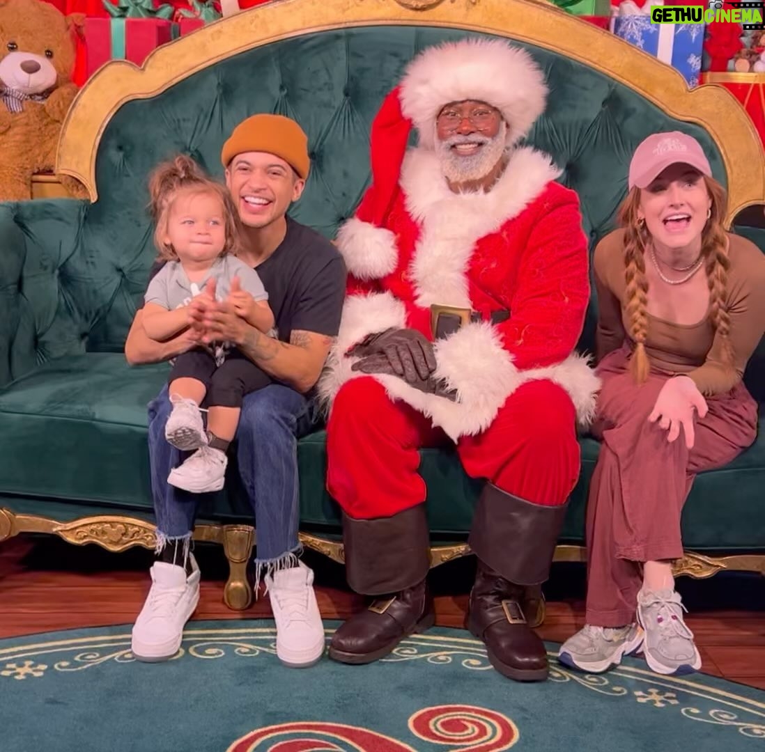 Jordan Fisher Instagram - to our happy place: thank you, and merry christmas 💜