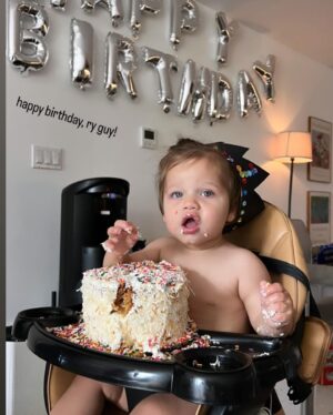 Jordan Fisher Instagram - one entire year ago today…you made @elliewfisher and me a mama and dadday. our lives were changed for the better forever. thank you for being our boy!!!! we love you so much, rileyroo 💜