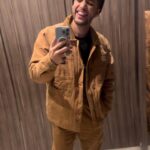 Jordan Fisher Instagram - elevator mirror ‘fit check