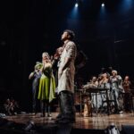 Jordan Fisher Instagram - Hey Orpheus, welcome to HADESTOWN 🌹Jordan Fisher takes his first night bow in the Tony winning musical. 📸: Zak Cassar #jordanfisher #hadestown #orpheus #hadestownbway #musical #musicals #musicaltheatre #hadestownbroadway #theatrekid #curtaincall