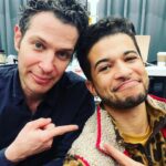 Jordan Fisher Instagram - seven years and 1 day later…rydell high to the streets of fleet. still going strong #greaselive #greaseLIVES #sweeneyTom #TommyKailCaptionCredit