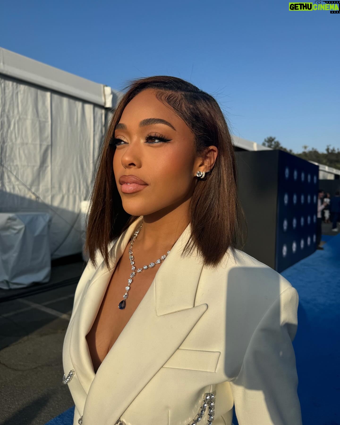 Jordyn Woods Instagram - Itโs a blessing to be a blessing. Had a blast supporting the Dodgers Foundation at their annual Blue Diamond Gala. @dodgersfoundation ๐ The foundation supports the unhoused, education and healthcare for Angelenos.๐ค