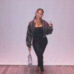 Jordyn Woods Instagram – Celebrating the launch of @dvf & @target #TargetPartner #DVFxTarget 🩶