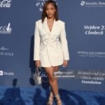 Jordyn Woods Instagram - It’s a blessing to be a blessing. Had a blast supporting the Dodgers Foundation at their annual Blue Diamond Gala. @dodgersfoundation 💎 The foundation supports the unhoused, education and healthcare for Angelenos.🤍
