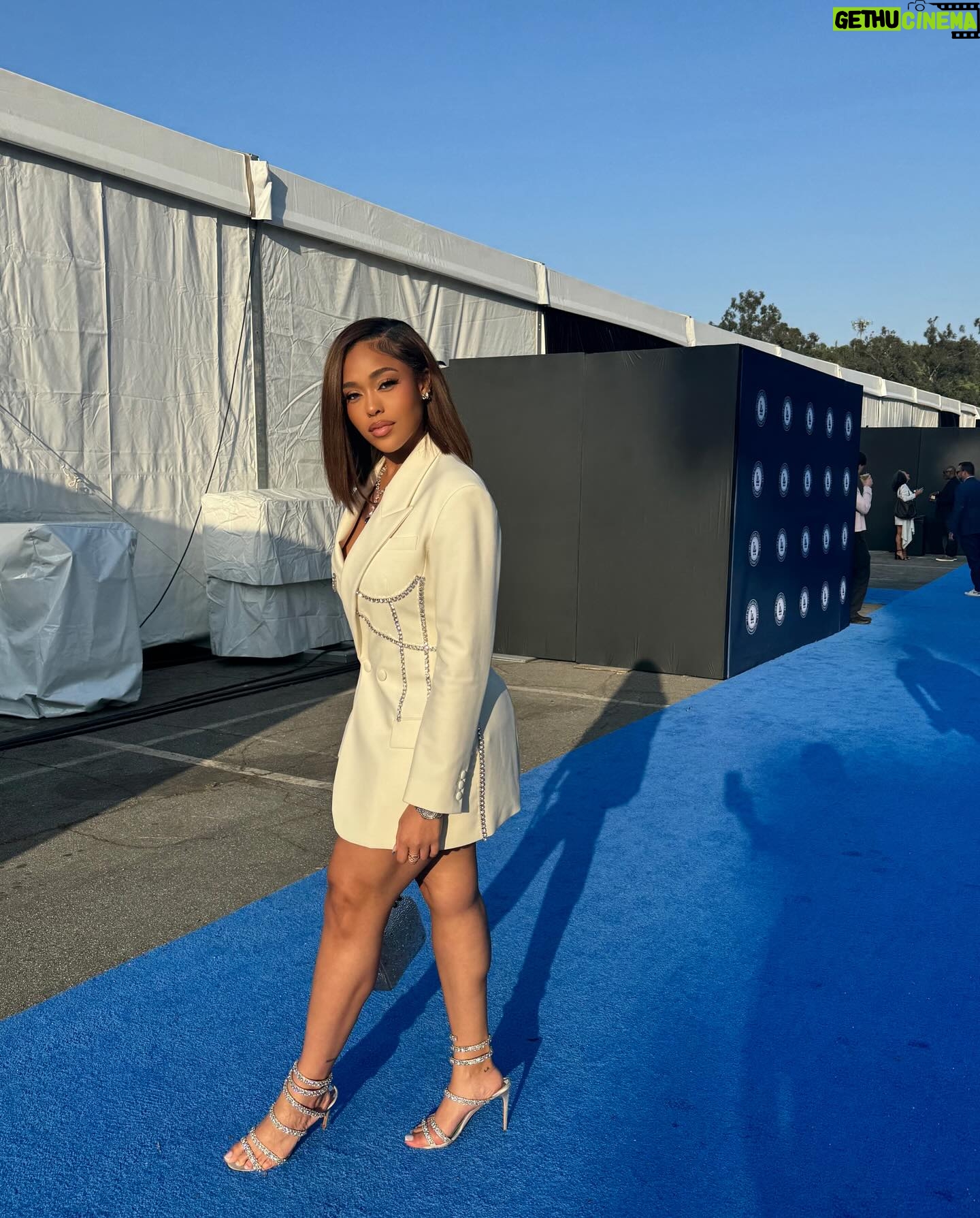 Jordyn Woods Instagram - Itโs a blessing to be a blessing. Had a blast supporting the Dodgers Foundation at their annual Blue Diamond Gala. @dodgersfoundation ๐ The foundation supports the unhoused, education and healthcare for Angelenos.๐ค