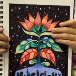 Josefina Montané Instagram - Mi nuevo libro PINOROSA esta vez le tocó la #paletadecolores a mi hija, ella también quería participar 💕 #libroparacolorear