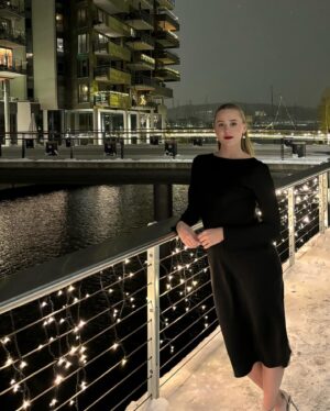 Josefine Frida Pettersen Instagram - no 2023 recap carousel from me, cause she was a little bitch tbh. 2024 is finally here, I already love her and can’t stop smiling🤍 Happy new year everyone, we got this!