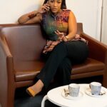 Joselyn Dumas Instagram - If covering your tracks was a person!😜 #Madam #LankaiMorgan Airs on @akwaabamagic channel 150 on #DSTV Top by : @duabaserwa Make up: @denni_makeover #actor #akwaabamagic
