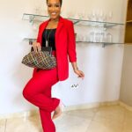 Joselyn Dumas Instagram - …Trust Mrs.Morgan to make a bloody statement Catch Madam weekdays at 8pm on @akwaabamagic Ch 150 on DSTV Purse by : @selinabeb Make up: @denni_makeover