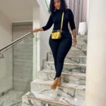 Joselyn Dumas Instagram – May I never forget on my best day that I still need God as desperately as I did on my worst 🙏🏾❤️🌗

Hair : @cbkbeautygh