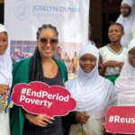 Joselyn Dumas Instagram - Had an utterly incredible time at Dansoman A Cluster of Schools with Tunga Islamic JHS speaking to the students on #MenstrualHygiene, the benefits and how to use #SanitaryCups during Menstrual Cycle, thanks to @couldyoucup ❤️ A collaboration powered by the @joselyndumasfoundation @couldyoucup and @hopeforafricainc