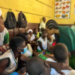 Joselyn Dumas Instagram - Had an utterly incredible time at Dansoman A Cluster of Schools with Tunga Islamic JHS speaking to the students on #MenstrualHygiene, the benefits and how to use #SanitaryCups during Menstrual Cycle, thanks to @couldyoucup ❤️ A collaboration powered by the @joselyndumasfoundation @couldyoucup and @hopeforafricainc