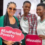 Joselyn Dumas Instagram - Had an utterly incredible time at Dansoman A Cluster of Schools with Tunga Islamic JHS speaking to the students on #MenstrualHygiene, the benefits and how to use #SanitaryCups during Menstrual Cycle, thanks to @couldyoucup ❤️ A collaboration powered by the @joselyndumasfoundation @couldyoucup and @hopeforafricainc
