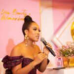 Joselyn Dumas Instagram – Had an incredible time moderating 🎤 and sharing genuine conversations with some amazing women on everything that encapsulates being the iconic woman that we are and aspire to be and I loved every bit of it. The @iconicwomanhoodcircle #IconicLBW2023 powered by the phenomenal @iconicwomanhood_coach
Thank you Ekene for creating such a safe space for women to share and love on each other genuinely 💕💕 

Outfit by: @pistisgh  @melangebypistis 
Make Up: @denni_makeover
Earrings: @bijough 
Photography: @tegabaahmedia