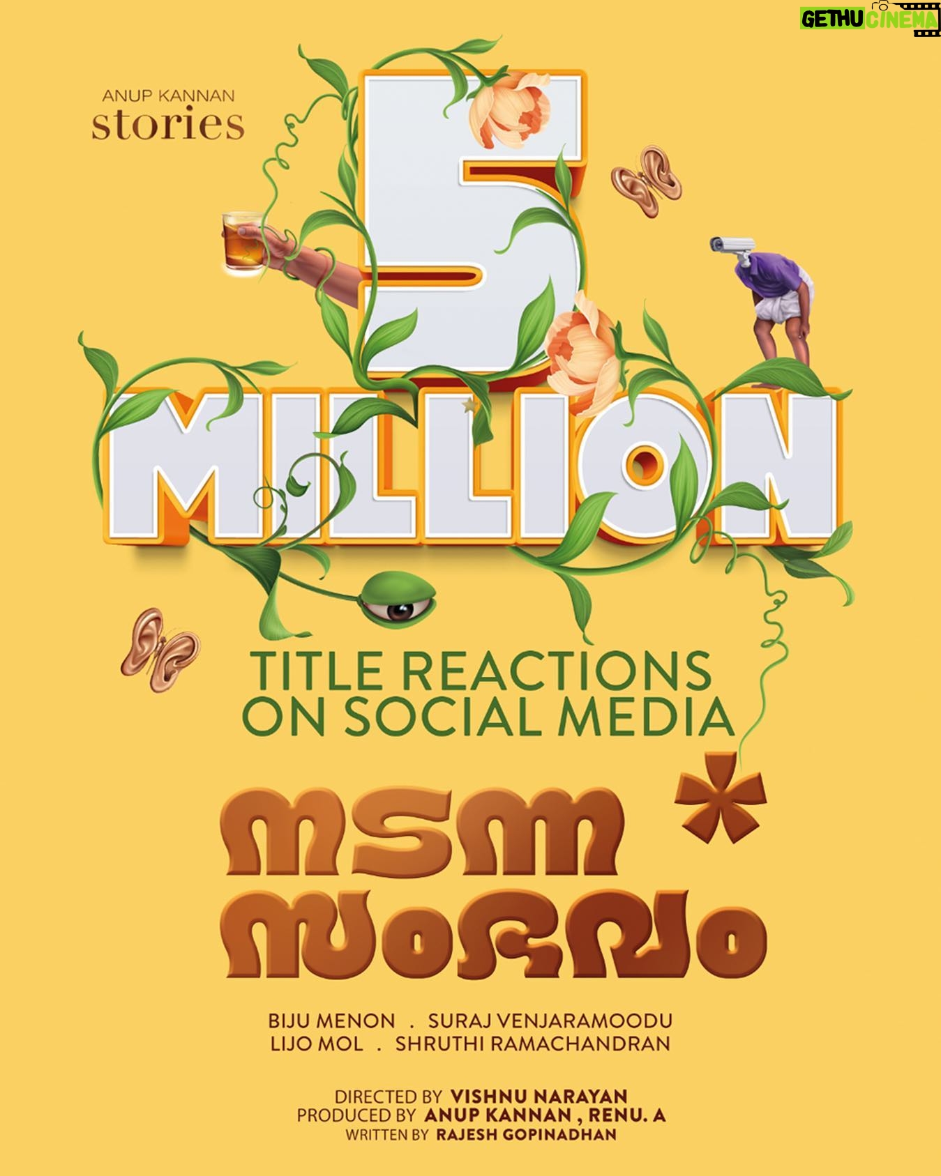 Josh Hutcherson Instagram - Thank you all ❤️ #NADANNASAMBHAVAM Directed by : Vishnu Narayan Produced by : Anup Kannan Renu A Written by : Rajesh Gopinadhan @vishnunarayn @anup_kannan_ @renu.a @bijumenonofficial @surajvenjaramoodu @shruti.ramachandran @sudhy_kopa @johnyantonyofficial @lalualexactor @rajeshgopinadhan @maneshmadhavan @menonankit @saijusreedharan @johnntoby @lalindulal @sunilgeorge @sreejith.guruvayur007 @sreejith.cv.3 @vipinnair_v @pc.stunts.prabu_ @stuntsudesh @rahulmsathyan @seerowunni @sunithsomasekharan @shabeermalavattath @anagha__ashok @dr_aathiraharikumar @noushadalii @sreejithnair33 @shajimaraad @anjuabrahamofficial @manjj_moh @swapnapillai_ @chithraprasad2 @sanju_somnath @anju_maryts @deepu_g_panicker @sanjunedumkunnen @vijaypjacob @jose_shonaadhri @Anupkannanstories