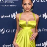 Josie Totah Instagram - wearing custom @bachmai at last nights @glaad awards. so proud of our entire cast and crew and thankful for the special night💖 Styling: @itsamandalim Mua: @artistrybystephen_ Hair: @rickymotahair Personal 📸: @michaelstewartofficial Asst style: @wifeymyass.