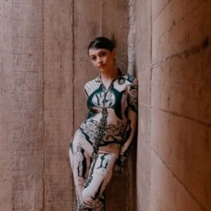 Josie Totah Instagram - Gaultier Divine by @jeanpaulgaultier 
 #IAmDivine #JeanPaulGaultier #GaultierDivine