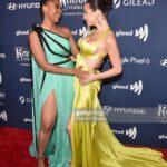 Josie Totah Instagram - wearing custom @bachmai at last nights @glaad awards. so proud of our entire cast and crew and thankful for the special night💖 Styling: @itsamandalim Mua: @artistrybystephen_ Hair: @rickymotahair Personal 📸: @michaelstewartofficial Asst style: @wifeymyass.
