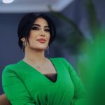 Jouman Kathem Instagram - ‎فخورة بتكريمي درع الابداع الفني مهرجان صدى المشاهير دوره الفنان الراحل فلاح ابراهيم عن دوري في مسلسل المتمرد🥹🇮🇶 🕊️شكرا لدعمكم و حبكم المستمر🤍🫶 . ‎شكرا للاستاذ مهدي صالح مدير المهرجان والقائم على التنظيم بالحفل @mehdi.hjerank @sadaa_almashahir . . الفستان من @jouman.boutique المجوهرات @masa_sam ميك اب و شعر @de_dalya . ‎#جمان_كاظم #شهد #المتمرد #مسلسل_المتمرد #ام_بي_سي_العراق #شاهد #العراق #مهرجان #مهرجان_صدى_المشاهير