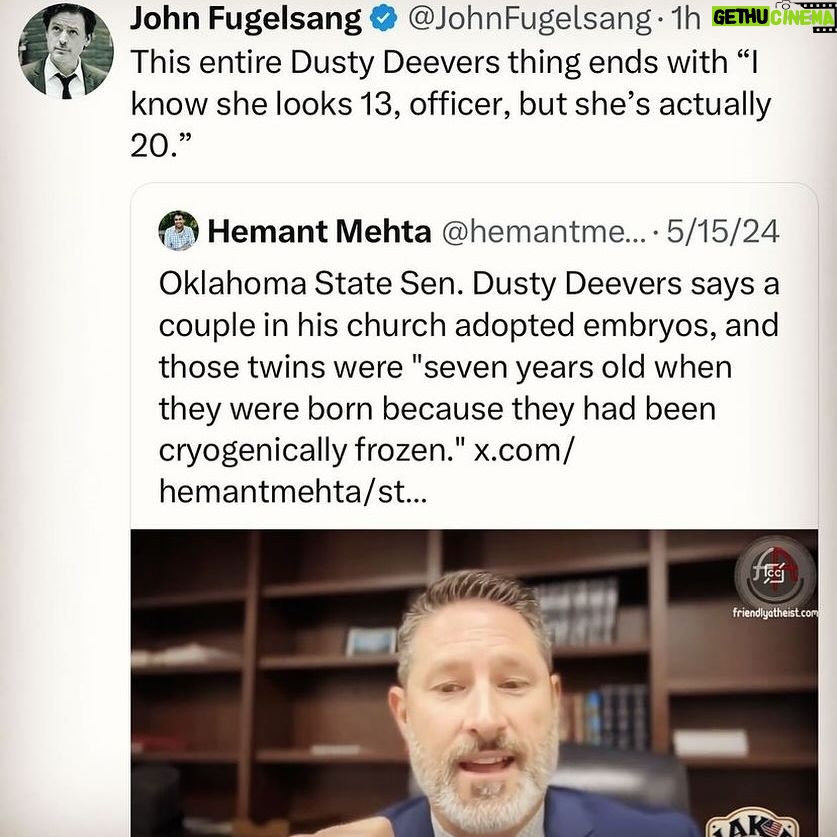 Joy Reid Instagram - This is the quality of mind that’s currently governing 27 of our fifty states. The whole #republican party is dangerously stupid. . Repost from @johnfugelsang