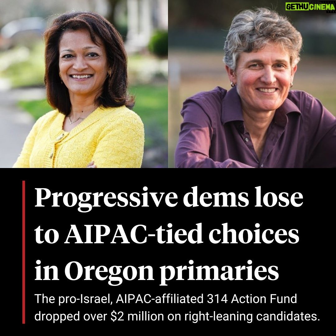Joy Reid Instagram - AIPAC, a pro-Republican, conservative political PAC, is actively spending in Democratic primaries, targeting progressives for replacement with conservative Democrats. They’ve succeeded in Oregon. And they’re not explicitly running the campaigns on the Israel-Gaza issue. Other targets on the list include @coribush @aoc @repbowman @ayannapressley @summerleeforpa among others. From @politico: This cycle, they are going even bigger. AIPAC is expected to spend $100 million across its political entities in 2024, taking aim at candidates they deem insufficiently supportive of Israel, according to three people with direct knowledge of the figure, who were granted anonymity to discuss private meetings. The strategy has taken on new urgency this election season from donors animated by the Israel-Hamas war. AIPAC’s biggest targets are members of the so-called Squad of progressive House Democrats who have been openly pressuring the administration to call for a cease-fire. But AIPAC’s ambitions are broader. United Democracy Project, the group’s super PAC, is monitoring 15 to 20 House races and polling in many of those districts, according to a person directly familiar with UDP’s strategy and granted anonymity to discuss the approach. . Repost from @democracynow — Two progressive Democrats lost their primary races in Oregon Tuesday after they were vastly outspent by more right-leaning candidates. Susheela Jayapal, the older sister of Congressional Progressive Caucus Chair Pramila Jayapal, lost to Maxine Dexter, who received around 30 times more money than Jayapal, including over $2 million from the pro-Israel, AIPAC-affiliated 314 Action Fund. Susheela Jayapal called for urgent campaign finance reform after the vote. Elsewhere in Oregon, progressive candidate Jamie McLeod-Skinner was defeated by Janelle Bynum, who received nearly half a million dollars from 314 Action Fund. Story slides from @politico