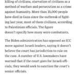 Joy Reid Instagram – From the @wsj — The International Criminal Court’s prosecutor is seeking arrest warrants for Israeli Prime Minister Benjamin Netanyahu and the leader of Hamas in Gaza, Yahya Sinwar, a move that Israeli officials have warned could scuttle efforts to end the conflict in the enclave.
An ICC court would need to decide whether to issue a warrant for their arrests.
Full story at @wsj