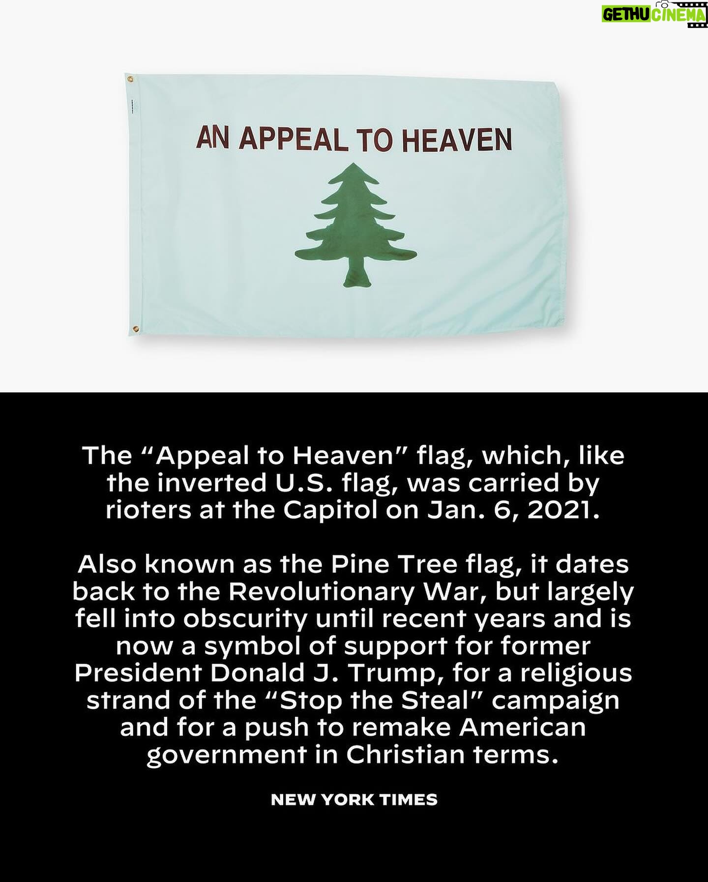Joy Reid Instagram - This is not ok, folks. Samuel Alito is not just an insurrectionist, he is also a clear Christofascist. #impeach . Repost from @couriernewsroom • Yet another symbol used on January 6th was seen flown from yet another home of Supreme Court Justice Samuel Alito — this time from is vacation home in New Jersey, reports the New York Times. “Three photographs obtained by The New York Times, along with accounts from a half-dozen neighbors and passers-by, show that the Appeal to Heaven flag was aloft at the Alito home on Long Beach Island in July and September of 2023,” reports the Times. “A Google street view image from late August also shows the flag.” Follow @couriernewsroom for all the news and analysis you need to survive the 2024 election 🇺🇸