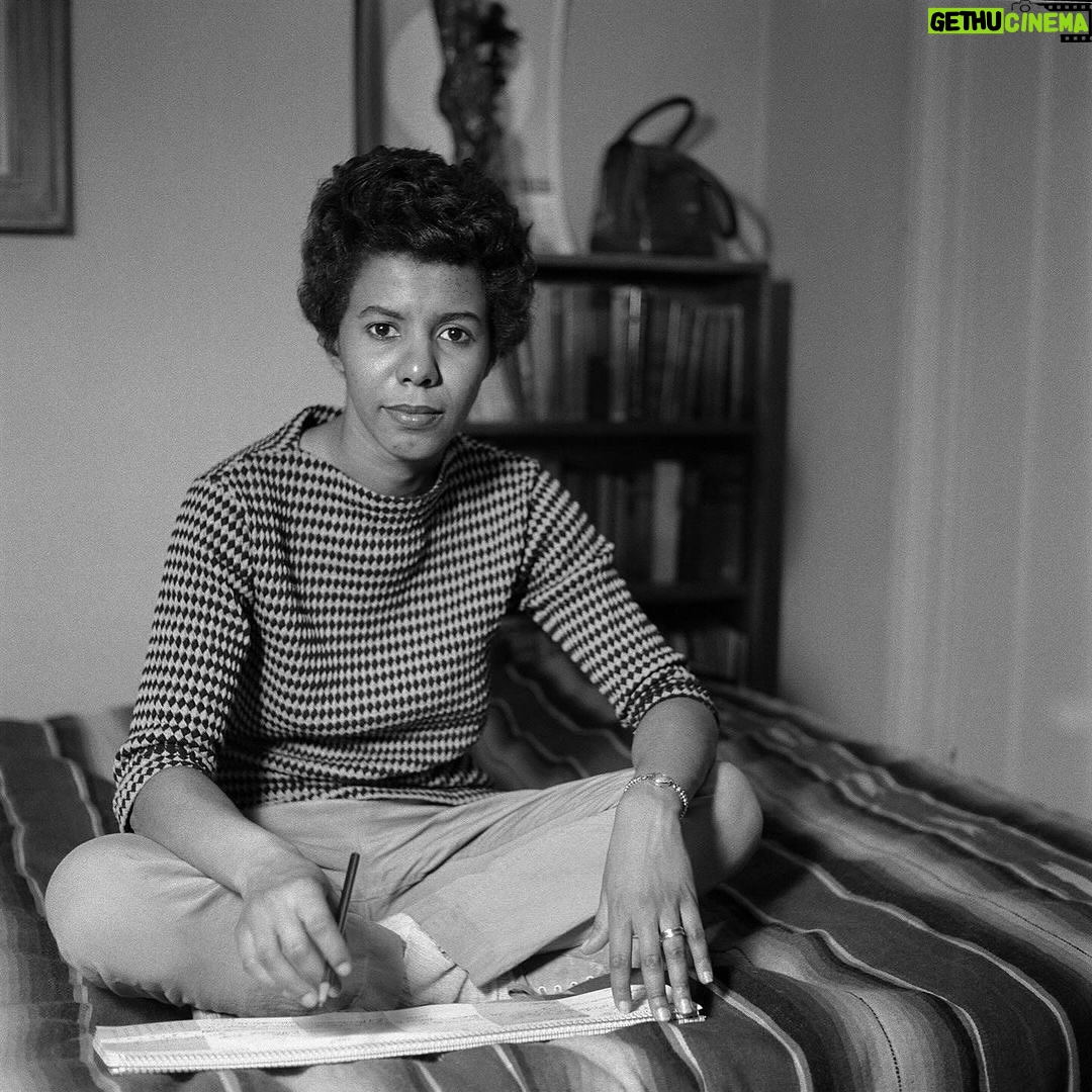Joy Reid Instagram - Happy heavenly birthday to a literary giant: Lorraine Handberry ❤️📚 Repost from @blackhistory • Writer and playwright Lorraine Hansberry poses in her apartment at 337 Bleecker Street in April 1959 in New York City, New York. Photographed by David Attie. ‪•‬ On May 19, 1930, Lorraine Hansberry was born in Chicago, Illinois. She was a playwright whose “A Raisin in the Sun” (1959) was the first drama by an African American woman to be produced on Broadway. Hansberry was interested in writing from an early age and while in high school was drawn to the theater. She attended the University of Wisconsin and then the School of the Art Institute of Chicago and Roosevelt University. ‪•‬ In 1958 she raised funds to produce her play “A Raisin in the Sun,” which opened in March 1959 at the Ethel Barrymore Theatre on Broadway, meeting with great success. A penetrating psychological study of the personalities and emotional conflicts within a working-class black family in Chicago, “A Raisin in the Sun” was directed by actor Lloyd Richards, the first African American to direct a play on Broadway since 1907. ‪•‬ It won the New York Drama Critics’ Circle Award, and the film version in 1961 received an award at the Cannes festival. Hansberry’s next play, “The Sign in Sidney Brustein’s Window,” a drama of political questioning and affirmation set in Greenwich Village, had only a modest run on Broadway in 1964. Her career was cut short by her early death from pancreatic cancer. In 1969 a selection of her writings, adapted by Robert Nemiroff, was produced on Broadway as “To Be Young, Gifted, and Black” and was published in 1970.
