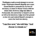 Joy Reid Instagram - What an irony that upon emancipation so many freedmen choose the name Washington for themselves. So many that between then and the descendants of the Washington’s slaves, something like 90 percent of Americans named Washington are Black. . Repost from @blackhistoryunlocked • The story of Ona Judge’s escape begins on May 21, 1796, when she escaped in the middle of a presidential dinner after learning that Martha Washington was going to give her to Washington’s granddaughter. Sources: National Park Service, blackpast.org, All That’s Interesting & New York Historical Society