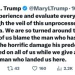 Joy Reid Instagram – @mary.l.trump on the mass trauma her uncle Donald, through his incompetent handling of the #covid pandemic and the cynicism of his #maga movement have exploited and weaponized in pursuit of permanent power.
