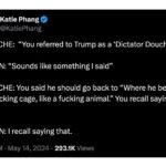Joy Reid Instagram – How it’s been going for Trump defense attorney Todd Blanche, apparently… #trumpnytrial #trumpcriminaltrial
