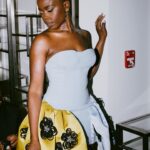 Joy Sunday Instagram - missing the gorgeous gowns, beautiful gowns of it all. archival glam moment with @lancomeofficial 🤍🌹 🕴️ @elisabettafranchi 👗 @harbison.studio 💎 @bernardjames @margosiegelpr 👡 @renecaovilla 💄 @tuddynana 💃🏾 @godarrylgo 💈 @shekenkut 💅 @amivnails #fomo #glam