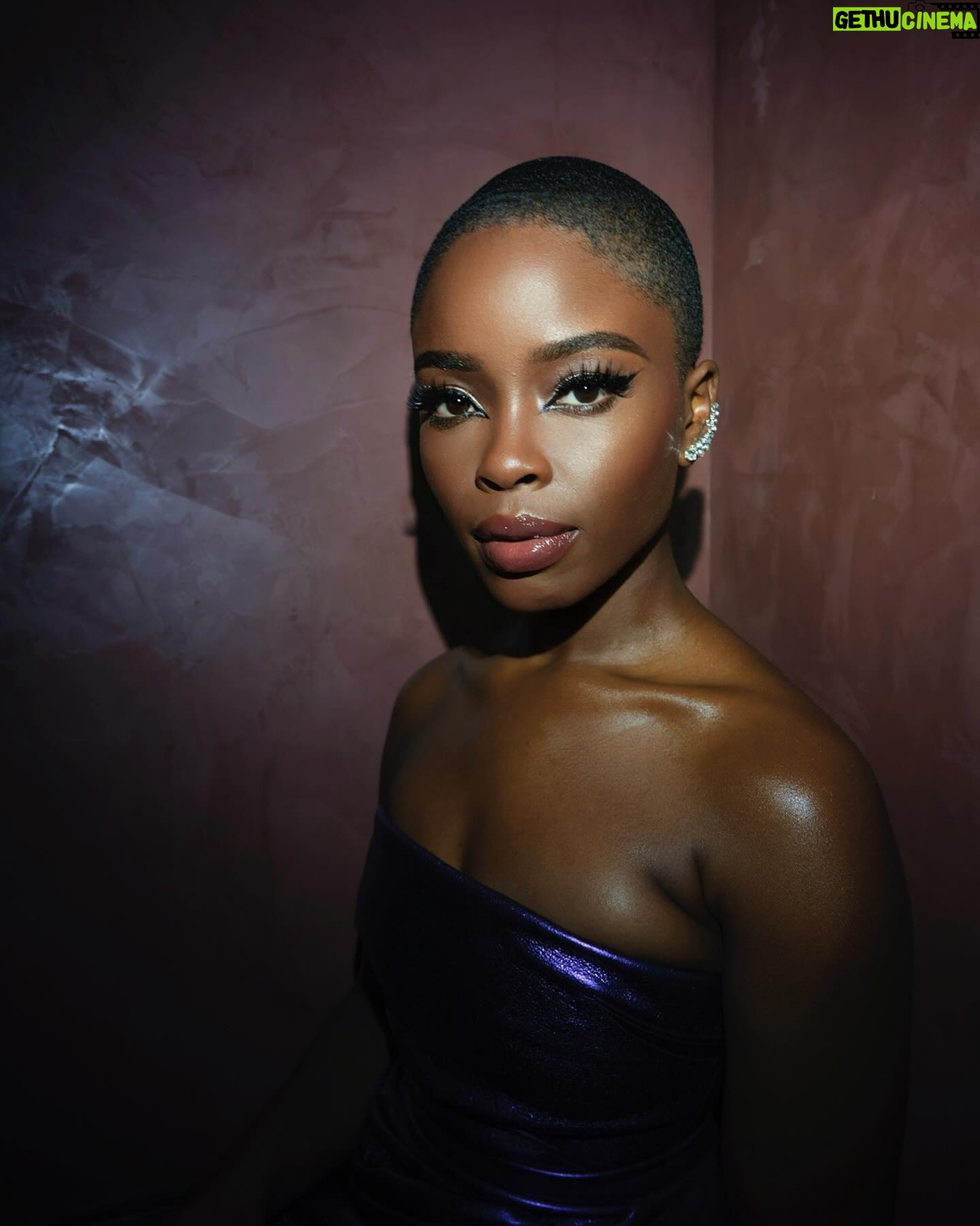 Joy Sunday - 3 Likes - only the latest @laquan_smith for the latest @lancomeofficial girl ✨💜
last night was magical. I’m so lucky to have shared this moment with my family. I’m grateful to all the spirits that made us feel at home. Thank you to Sheika for fixing my makeup every 3 seconds since I kept tearing up 🤣 and shoutout to the only @kamkorderz for making my mama radiant!
I know yall are tired of the novels, so I’ll keep it simple, beautiful. thank you. 🌹🤍
#lancome #makeupbysheiks #joysunday