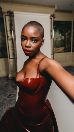 Joy Sunday Instagram - Can you call me rose? @lancomeofficial 🌹♥️

#lancomexjoy 

#lancome #baftas