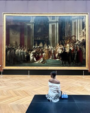 Joy Sunday Instagram - I’ve only been to the louvre on tuesdays