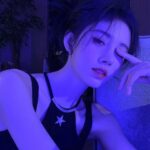 Ju Jingyi Instagram - 💙💜